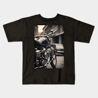 Classic motorcycle Kids T-Shirt